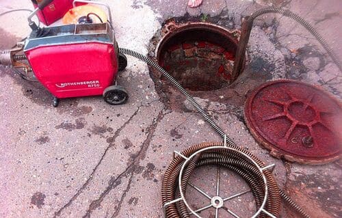 механическая прочистка канализации