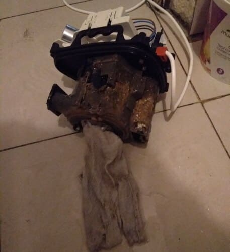 чистка канализационного насоса