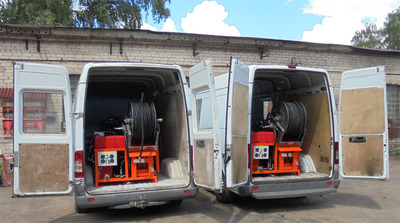 каналопромывочная машина в аренду спб
